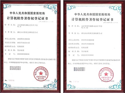Tập đoàn Hóa chất nhẹ vinh dự nhận 2 bản quyền phần mềm